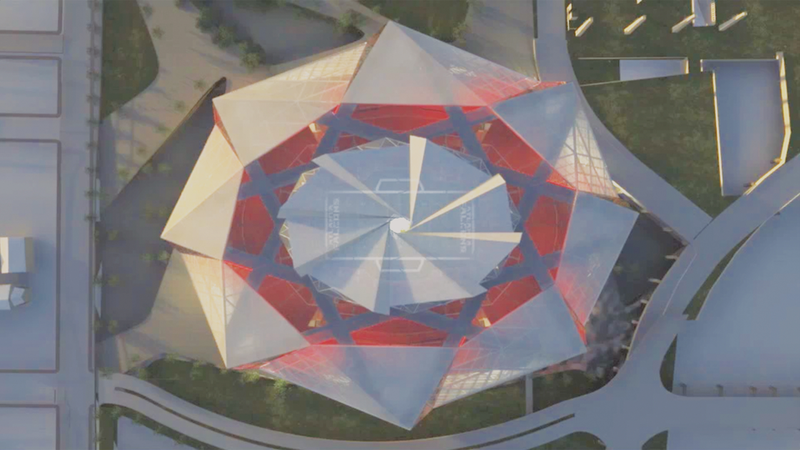 Illustration for article titled New Looks At The New Falcons Stadium